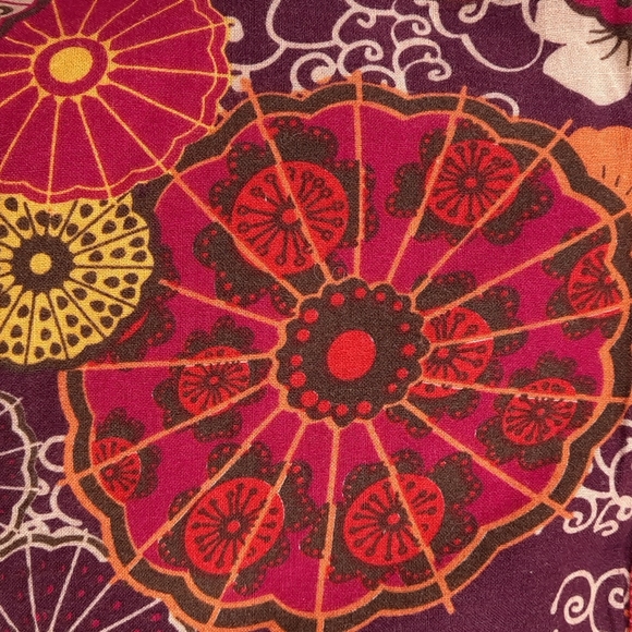 Fabric Lightweight Floral Handmade Cotton Shoulder Purse Bag Tote Carry All - Picture 3 of 14